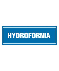Tabliczka oznakowanie pomieszczeń OP-59 Hydrofornia