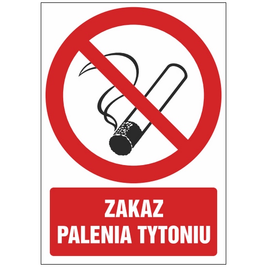 Znak zakazu ZZ-36 - Zakaz palenia tytoniu