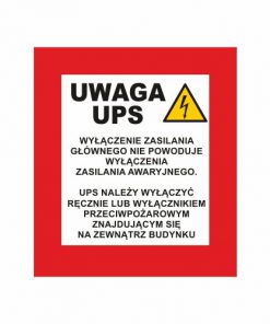 tabliczki znaki oznakowanie przemysłowe OOP - 02