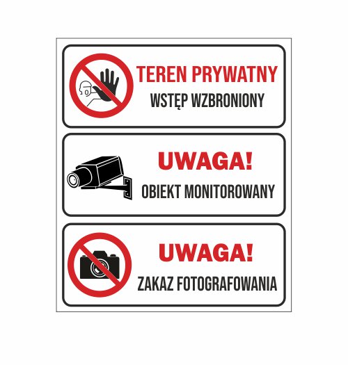 tabliczki znaki oznakowanie przemysłowe OOP - 30