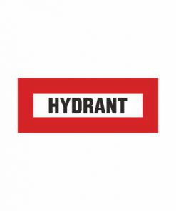 tabliczki znaki przeciwpożarowe PP-80 Hydrant