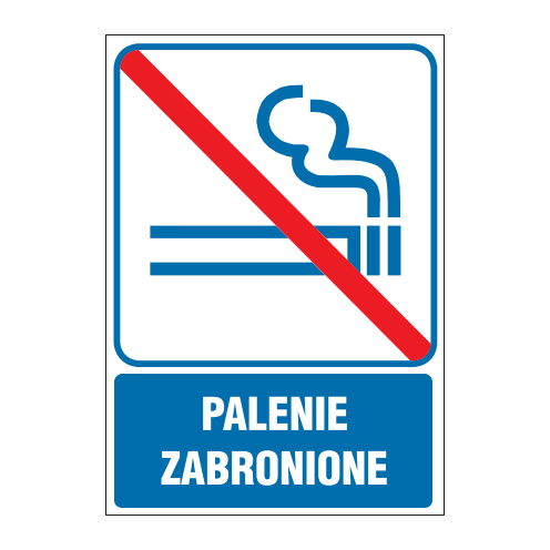 tabliczki ogólne medyczne sportowe ZOM - 36 Palenie zabronione