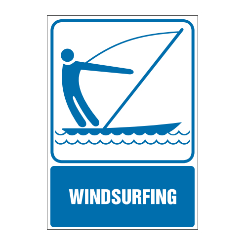 tabliczki ogólne medyczne sportowe ZOM - 47 Windsurfing