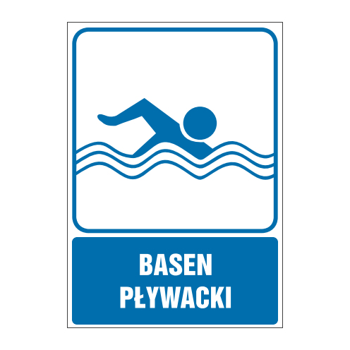 tabliczki ogólne medyczne sportowe ZOM - 49 Basen pływacki