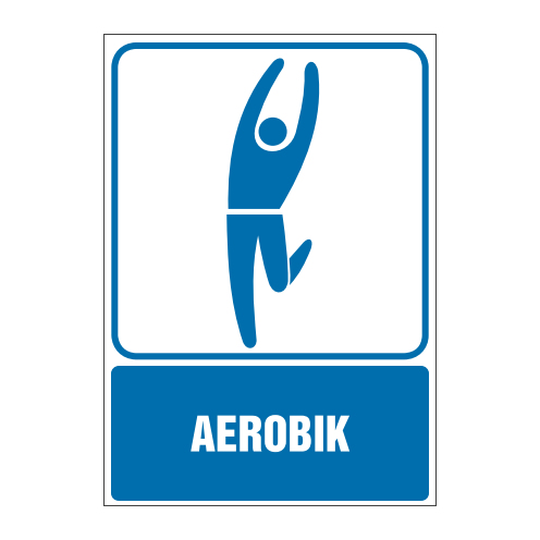 tabliczki ogólne medyczne sportowe ZOM - 58 Aerobik