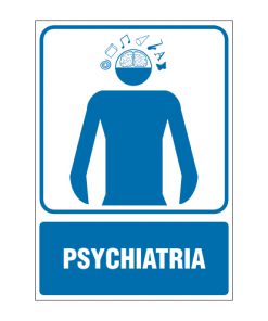 tabliczki ogólne medyczne sportowe ZOM - 74 Psychiatria