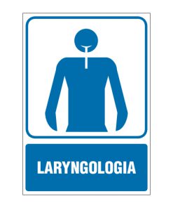 tabliczki ogólne medyczne sportowe ZOM - 76 Laryngologia