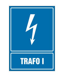 tabliczki znaki elektryczne ZTE - 178 Trafo I