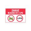 ZR - 67 Zakaz wjazdu EV i LPG